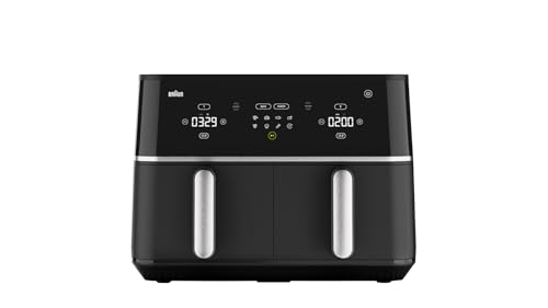 Braun TwinCook 5 Friggitrice ad Aria Doppio Cestello 10L