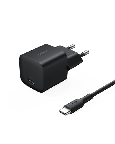 Belkin Caricatore USB-C 25 W con cavo tipo C 60 W 1 metro ricarica rapida PD 3.0 PPS