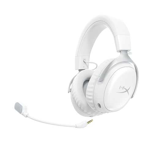 HyperX Cloud III S Wireless, Cuffie Bluetooth, Audio 3D, Microfono Noise-Cancelling, Fino a 200 ore di Autonomia, Dongle USB-C, Compatibili con PC, PS5, Nintendo Switch