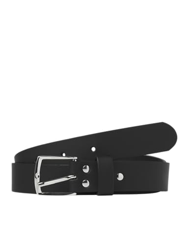 JACK & JONES Cintura sintetica da uomo nera