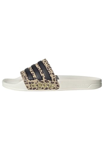 adidas Adilette Shower Slides Off White Core Black Magic Beige