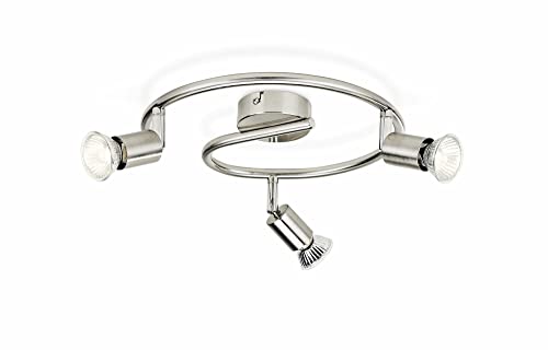 Philips Limballi Faretto 3 luci nickel