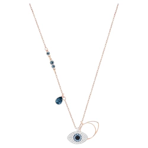 Swarovski Symbolica Pendente Evil Eye Blu