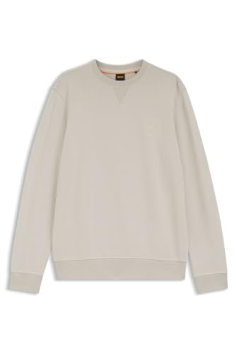 BOSS Felpa da uomo Open Grey 070
