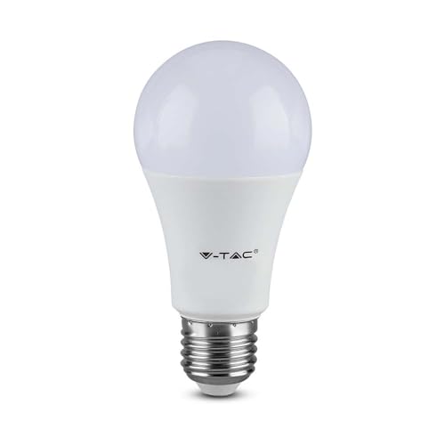 V-TAC Lampadina LED con Attacco E27 8,5W (Equivalenti a 60W) A60