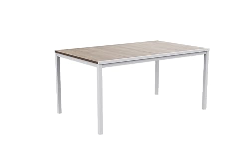 Keter Avon Tavolo da Pranzo Esterno per Giardino e Terrazza, 160x95x75 cm, 6 Posti