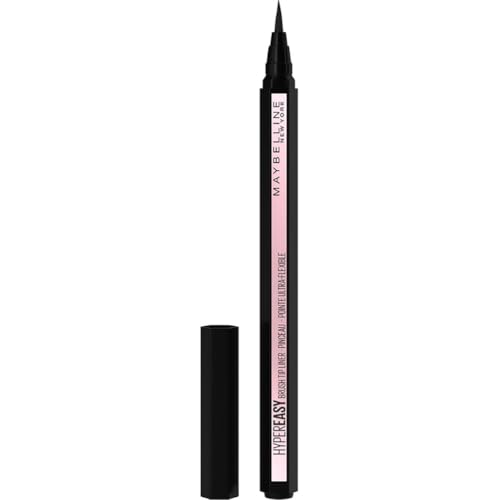 Maybelline New York Eyeliner in penna Hyper Easy, Tratto Continuo, Facile da Applicare, Punta Iper Flessibile