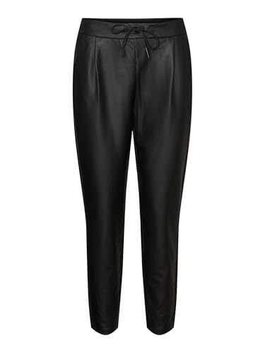 Vero Moda Vmeva Mr Loose String Coated Pant Pantaloni Donna Nero