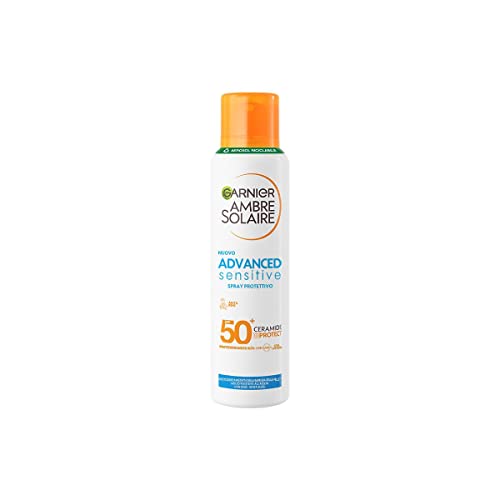 Garnier Ambre Solaire Advanced Sensitive Adulti Ceramide Protect Aerosol SPF50+, 150 ml