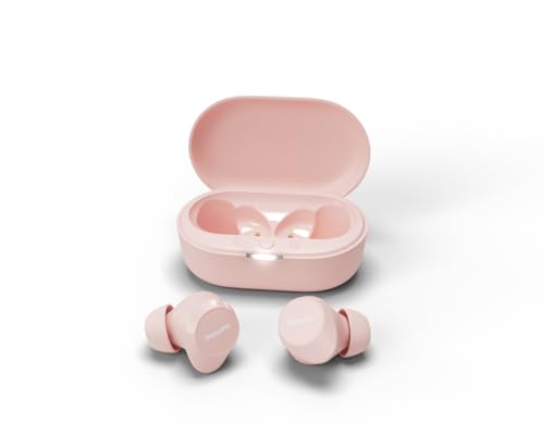 Philips TAT1209PK Cuffie Bluetooth True Wireless, Audio Naturale, Chiamate Chiare, IPX4