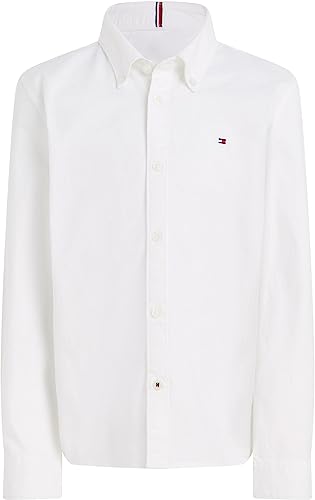 Tommy Hilfiger Bambino Camicia Oxford Elasticizzata