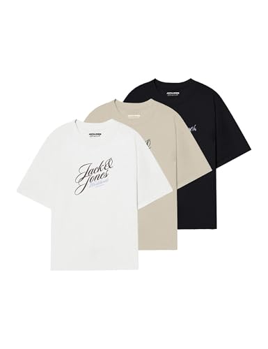 Jack & Jones Jorinwood Maglietta a Maniche Corte 3 Pezzi