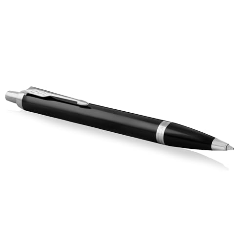 PARKER IM Penna a sfera nero laccato punta media