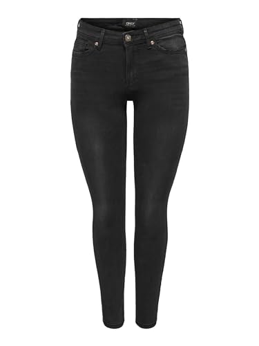 Only ONLWAUW Mid SK Jeans da Donna