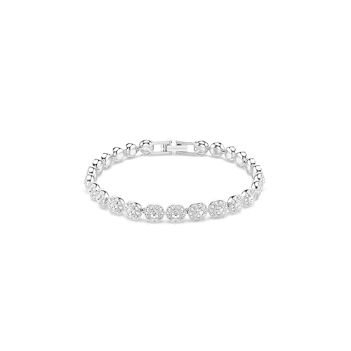 Swarovski Bracciale Tennis Angelic Placcato Rodio