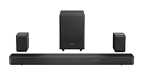 Hisense altoparlanti Dolby DTS:X, Wireless, Bluetooth, HDMI, USB, Ingresso Audio ottico