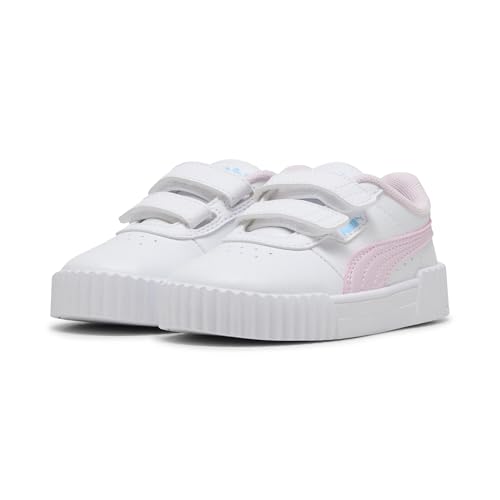 PUMA Carina 3.0 Jelly Heaven V Inf Bambina Bianco-Rosa Perlato
