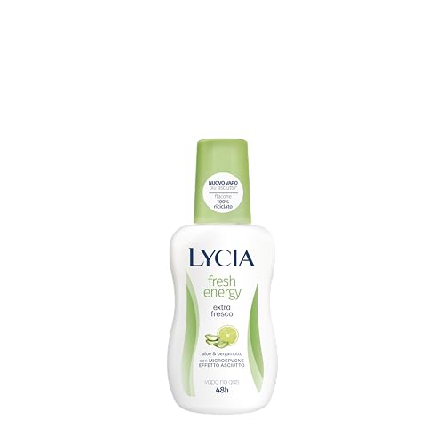 Lycia Fresh Energy Deodorante Vapo No Gas Aloe e Bergamotto 75 ml