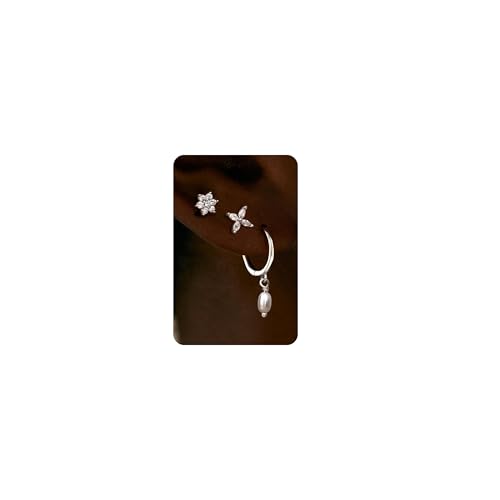 BodyBonita Dainty Set Orecchini Donna Argento Sterling Ipoallergenici Huggie