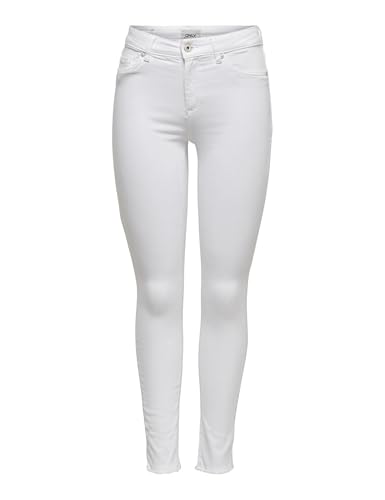 Only Onlblush Mid SK Ank Raw Jeans
