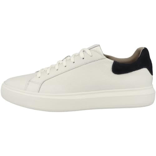 Geox U Deiven D Scarpe da Ginnastica Ragazzo Bianco Blu Marino