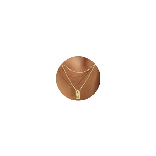 Collana BodyBonita Delicata Oro 16K con Iniziale M