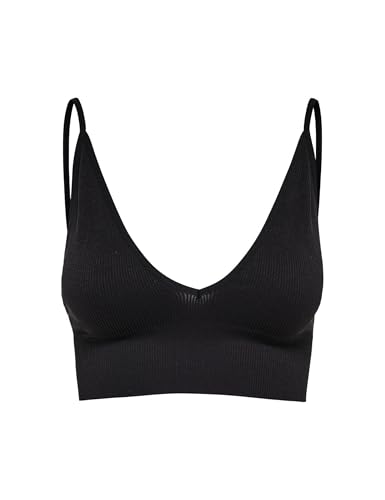 ONLY Onlvicky Rib Reggiseno Donna Senza Cuciture Scollo a V