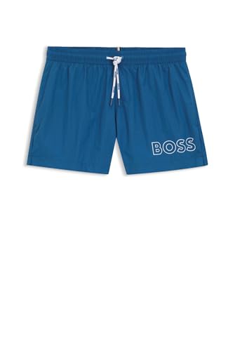 Boss Uomo Short da Bagno 50469280 Poliammide Blu