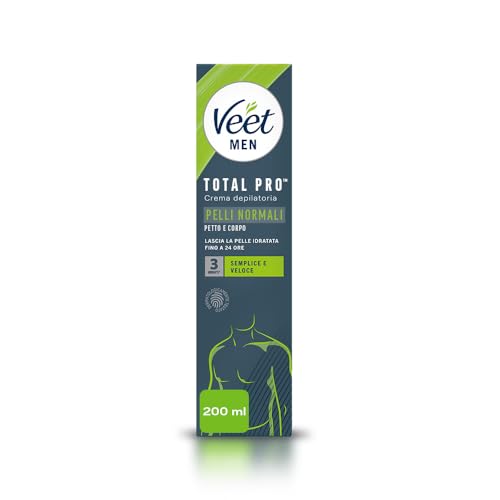 Veet Men Crema Depilatoria, 200 ml