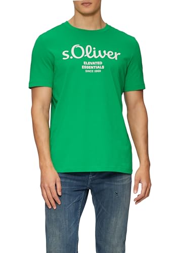s.Oliver Maglietta in Cotone con Logo Stampato