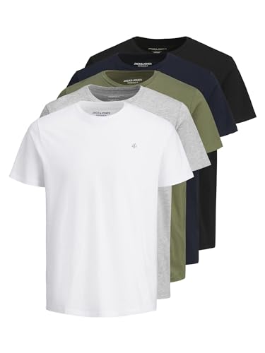JACK & JONES JJENOA TEE SS CREW NECK NOOS, T-Shirt Uomo
