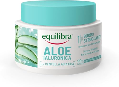Equilibra Aloe Ialuronica Burro Struccante Viso 80ml