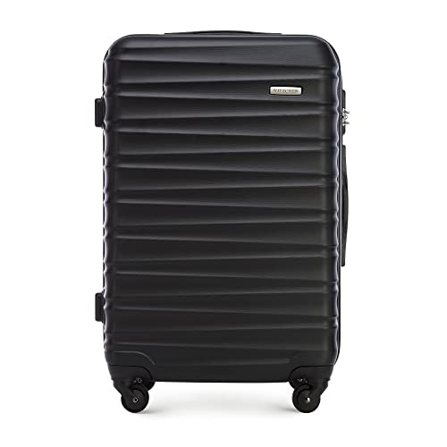 Wittchen Valigia Media Trolley Rigida in ABS con 4 Ruote