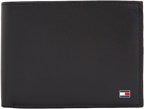 Tommy Hilfiger Uomo Portafoglio Eton con Scomparto Monete