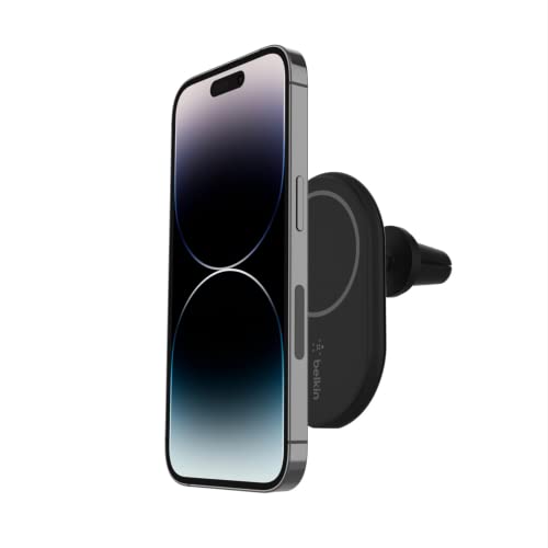Belkin BoostCharge Supporto da auto Magnetico per Telefono, Caricatore Wireless MagSafe