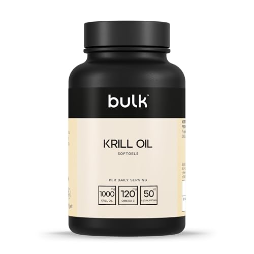 Bulk Krill Oil Softgels, 500 mg, Pack of