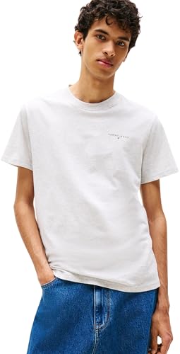 Tommy Jeans T-shirt Maniche Corte Uomo Slim Scollo Rotondo