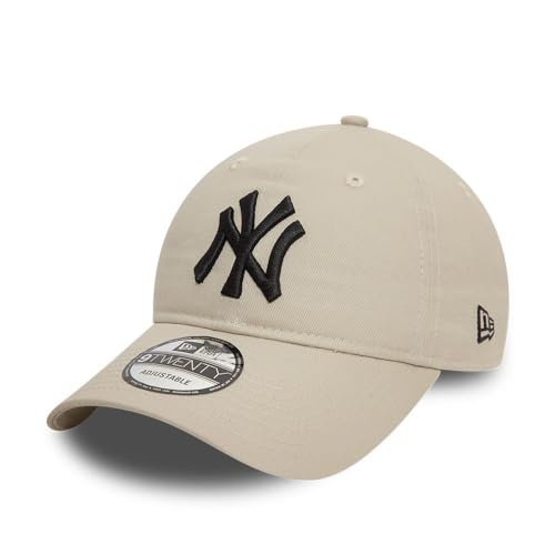 New Era New York Yankees 9Twenty Berretto Regolabile Beige Nero