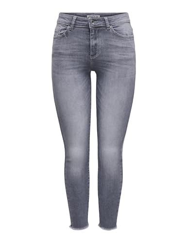 ONLY Onlblush Mid Skin Jeans Donna Denim Grigio Medio