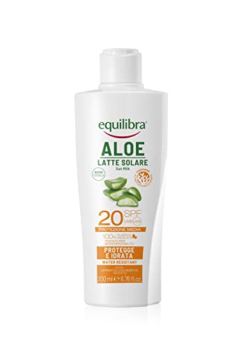 equilibra Solari Aloe Latte Solare SPF 20, 200 ml
