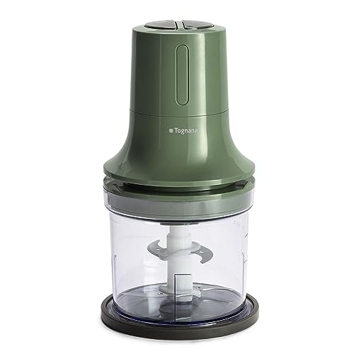 Tognana Iridea Tritatutto con Bicchiere 0,5L, 2 Velocità, Verde Salvia