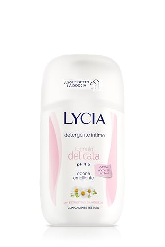 Lycia Detergente Intimo Delicato con Estratto di Camomilla, pH 4.5, 200 ml
