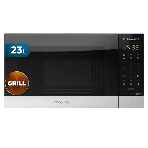 Cecotec Forno a Microonde Proclean 6110 23L, 800W con Grill 1000W
