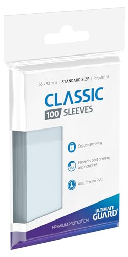 Ultimate Guard UGD10001 Buste trasparenti portacarte (1 busta con 100 pezzi)