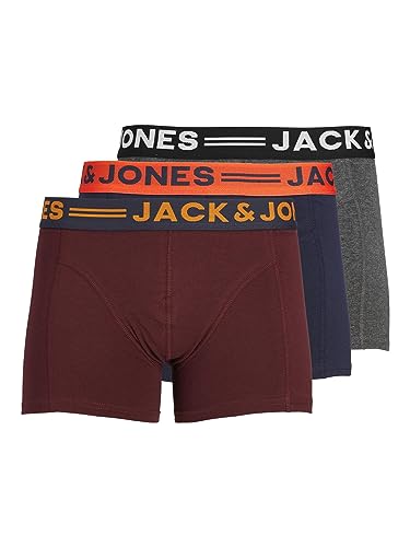 JACK & JONES Sense Trunks 3-Pack Boxer Uomo