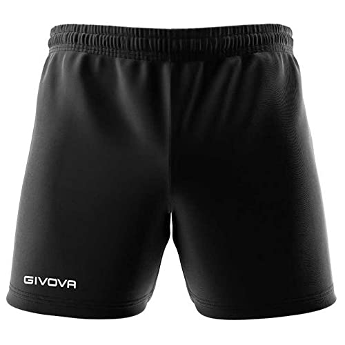 GIVOVA Pantaloncino Capo Interlock Uomo Nero