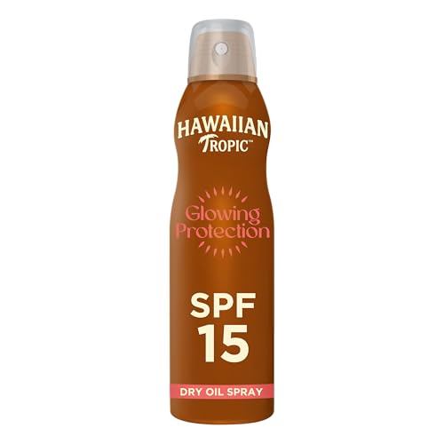 Hawaiian Tropic Olio Secco Spray SPF 15, 177 ml