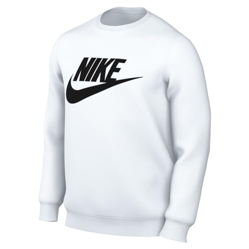 Nike Club BB Crew, Maglia a Maniche Lunghe, Uomo