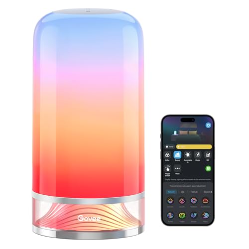 Govee Lampada da Comodino LED RGBICWW Touch