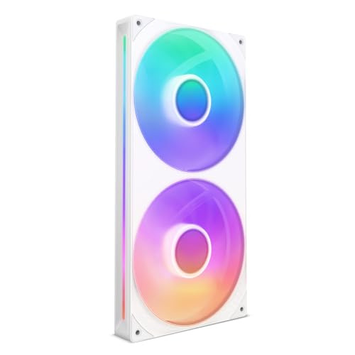NZXT F280 RGB Core 280mm con 2 ventole 140mm Bianco